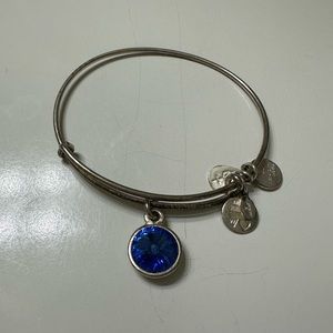 Sapphire Alex & Ani bracelet